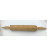 Foley Wooden Rolling Pin 18&quot; x 2 1/8&quot; (approx.) diameter. Center free ro... - $18.93 CAD
