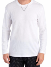 IZOD LS Crew Neck White Sleep Shirt Men Size L. NWT - $19.99