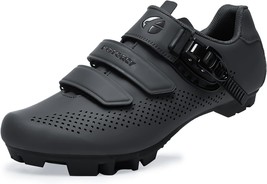 Mens Mountain Bike Cycling Shoes Women, Mtb Bicycle Shoes Compatible With - £67.95 GBP