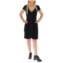 Armani Exchange Women Dress - M Black Elegant Designer Fashion Party Dress - $1,269.93 MXN
