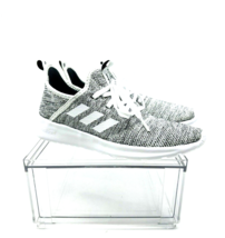 adidas Women Cloudfoam Pure Athletic Sneakers- Grey/ White, US 6 (USED) - £13.41 GBP