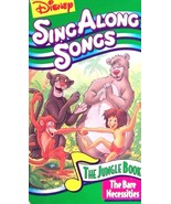 DISNEY Sing Along Songs THE JUNGLE BOOK The Bare Necessities VHS 1994 EX... - £4.71 GBP