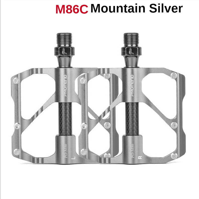 Promend M86C-R87C Mountain Bike/Road Bike Pedals Non-Slip Ultra Light Aluminum A - $130.92