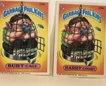 Harry Canary Burt Cage Pail Kids  Lot Of 2 1986 - £3.08 GBP