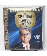 Deepak Chopra The Spiritual Laws Of Success 7 DVD&#39;s 2 CD&#39;s FACTORY SEALED - $28.41
