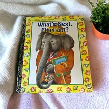 Vintage - A Little Golden Book - What&#39;s Next Elephant? 206-61 - £4.41 GBP