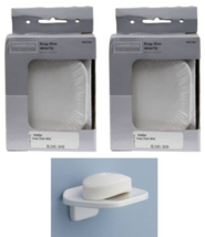 Soap Dish, Die Cast Zinc, Bright White - OakBrook 297-090607OB (2-BOXES) - $14.84