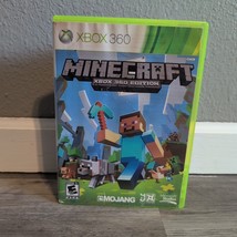 Minecraft Microsoft Xbox 360 w/ Case Tested Works - £10.90 GBP