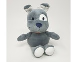 9&quot; CARTER&#39;S JUST ONE YOU BABY GREY BULLDOG PUPPY STUFFED ANIMAL PLUSH TO... - $46.55