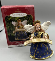 Hallmark Keepsake Ornament Angel of the Nativity  #1 2 in Angel Series  4&quot; 1999 - £6.70 GBP