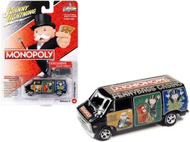1976 Dodge Van Black &quot;Pennybags Casino - Monopoly&quot; with Dodge Van Monopoly Game - £14.82 GBP
