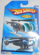 Hot Wheel 2009 &quot;Killer Copter&quot; HW City Works Collector #107 Blue Mint On Card - £2.43 GBP