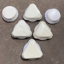 Susan Lucci Youthful Essence Lot of 6 Sponges Triangle &amp; Round For Curved Tool - £19.61 GBP