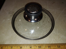 22CC55 GLASS LID FOR COOKING PAN: 5-7/8&quot; X 2-3/4&quot; OVERALL, FOR 5-1/2&quot; ID... - $6.73