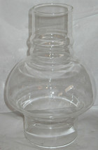Vintage Clear Glass Hurricane Light Lamp Fixture Shade - $18.81