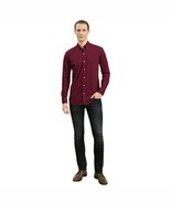 Ralph Lauren Burgundy Button Down Long Sleeve Shirt Size XL - $546.53 MXN
