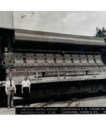 1953 Fairbanks Morse Diesel Engine Railroad Real Photo Chesapeake Train F11 - $59.99