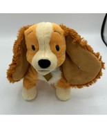 Disney Steiff Soft Cuddly Friends Orginal Lady and The Tramp 9&quot; Plush New - $37.62