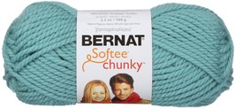 Bernat Softee Chunky Yarn-Seagreen - $35.21