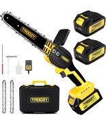 Mini Chainsaw Cordless 6 Inch 3000mAh Battery Powered Electric Brushless - $59.99