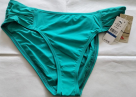 Tommy Bahama Aqua Cerulean Pearl Side Shirred Hipster Size XL/TG - $9.95
