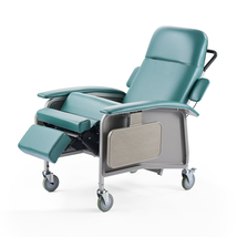VEVOR 4-Pos Geri Chair Recliner Trendelenburg 4 Wheels 2 Trays Hospital ... - $626.99