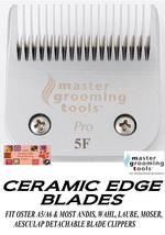 Mgt Pro Ceramic Edge Pet Grooming 5F 5FC Blade 6mm*Fit Wahl KM5 KM10 KM2 Clipper - £27.37 GBP
