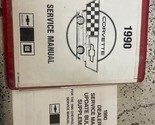 1990 Chevrolet Chevy Corvette Servizio Riparazione Negozio Manuale Set - $89.95