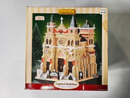 Rare Lemax Caddington Village Lighted Building St James Cathedral Working 2005 - £46.62 GBP