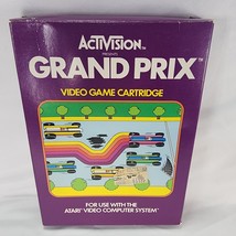 Grand Prix Atari 2600 (1982) Complete Original Box Manual Inserts Works AX-014 - £36.74 GBP