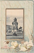 Wien Vienna Austria~Maria Theresian MONUMENT-ORNATE Flower BORDER-1904 Postcard - £5.48 GBP
