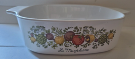 VTg La Marjolaine Spice of Life Corning Ware 2 Quart Casserole Dish  Kit... - $69.99