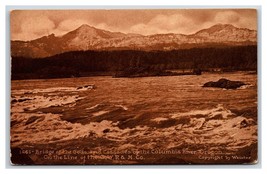 Bridge of the Gods Columbia River Oregon OR UNP Sepia DB Postcard W10 - £3.13 GBP