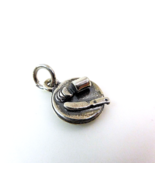 Sterling Silver Charcuterie Board Charm Pendant - €11,41 EUR