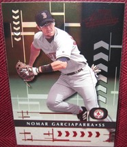 2001 Playoff Absolute Memorabilia #17 Nomar Garciaparra Boston Red Sox - £3.53 GBP