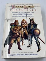 Dragonlance Chronicles Collectors Edition Weis &amp; Hickman 1988 TSR PB Vin... - £39.31 GBP