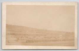 RPPC Military Camp Horses And Stables Real Photo Postcard W21 - £7.02 GBP