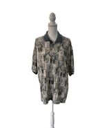 Vintage Bugle Boy Classic Printed Polo, XXL - $28.70