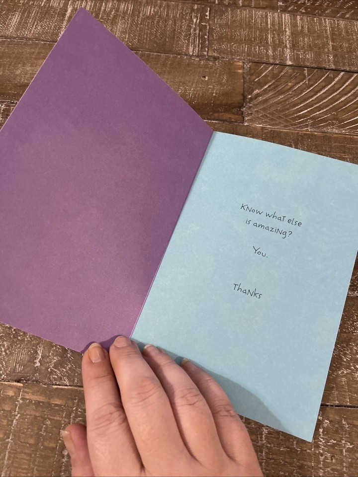 American Greetings Greeting Card Thanks Item image 3