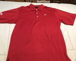 port authority polo wingfoot truck care center logo size medium red - $15.00