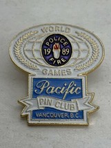 Pacific Pin Club Vancouver World Police and Fire Games 1989 Lapel Police Pin - $24.75