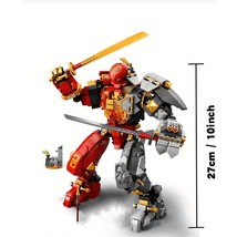 968PCS Niinja Swordsmaan Mechanical Warriorr Robot Building Blocks Brick Toys - £41.05 GBP