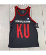 Rock Chalk Jayhawk Kansas University NCAA Blue 84 Medium Black Jersey Ne... - $18.13 CAD