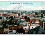 Panoramic View of Rock Island Illiniois IL 1911 DB Postcard D20 - $4.90