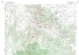 Madrid Quadrangle, New Mexico 1961 Topo Map USGS 15 Minute Topographic - £16.80 GBP