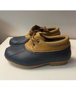 Propét Women's Lone Rain Shoe WBX082L Navy/Brown Size 9M - $42.49