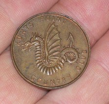 Old 1920s Rare Token Coin Hunts Point Washington Wa Country Club Dragon One Jinx - £1,534.47 GBP
