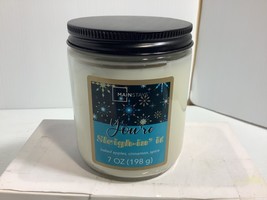 Mainstays Candle Baked Apples Cinnamon Spice &quot;Youre Sleigh-in&#39; it 7oz. - $12.99