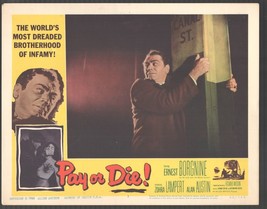 Pay or Die! 11&quot;x14&quot; Lobby Card #2 Ernest Borgnine - £29.01 GBP