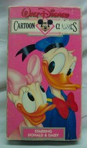 Walt Disney Cartoon Classics Donald &amp; Daisy Duck Cartoon Vhs Video 1987 Volmue 7 - $14.85